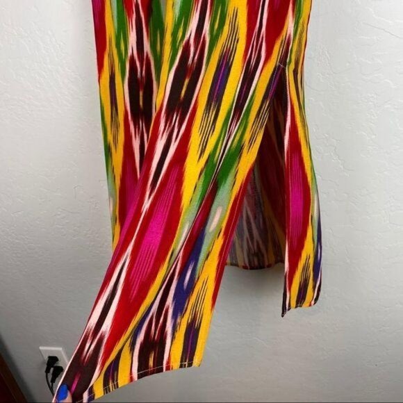 Anthropologie Vanessa Virginia Apolline Maxi Skirt Colorful Print Women's Sz XS - Picture 3 of 8